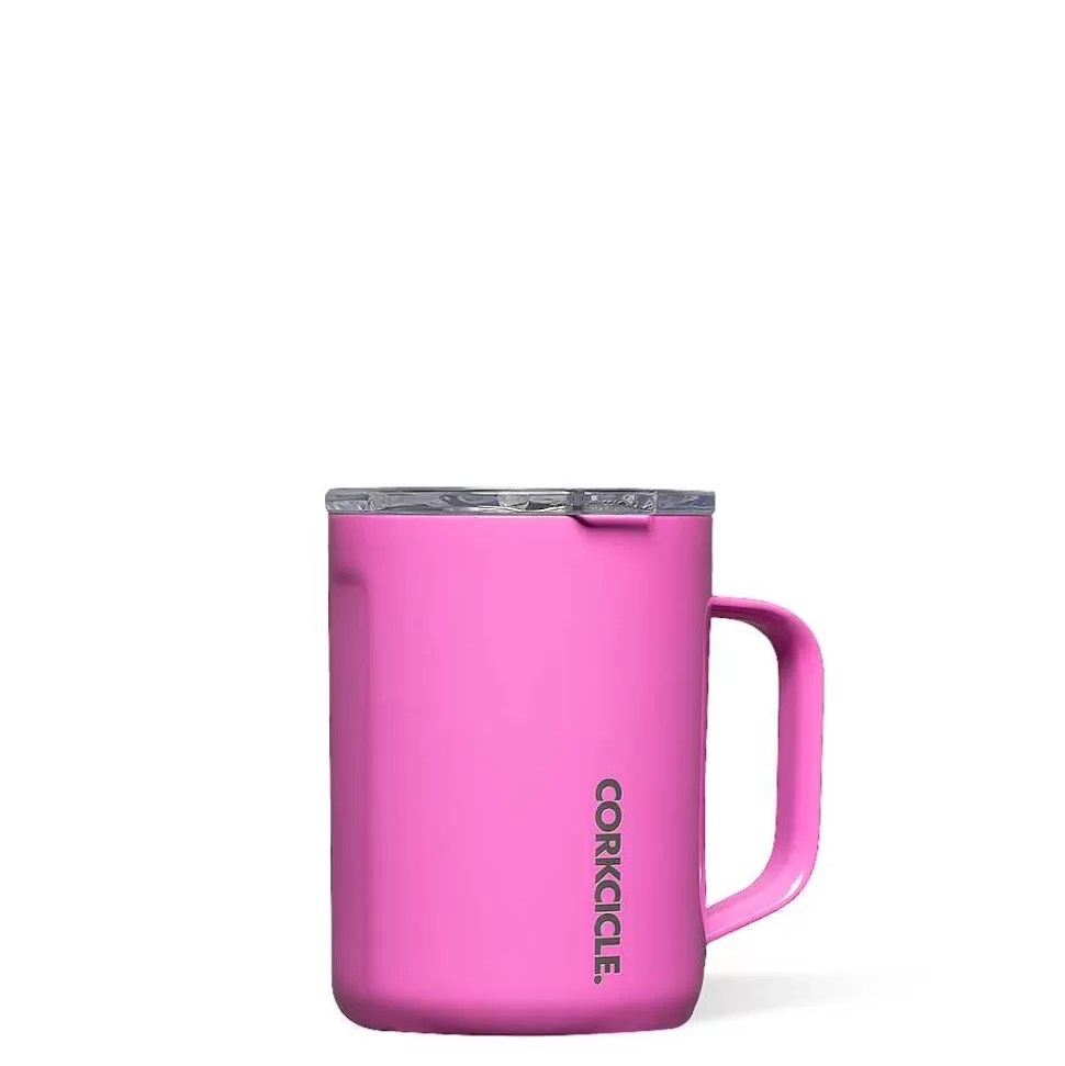 Coffee Mug-CORKCICLE Classic Coffee Mug Miami Pink