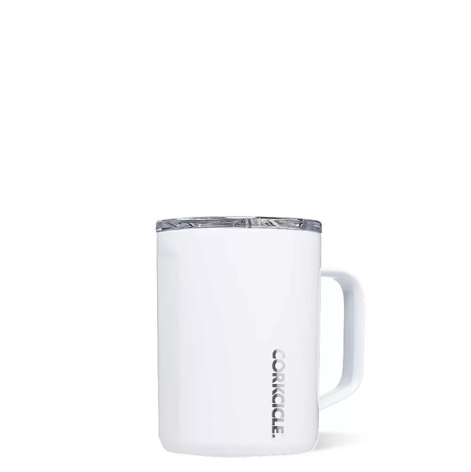 Coffee Mug-CORKCICLE Classic Coffee Mug Gloss White