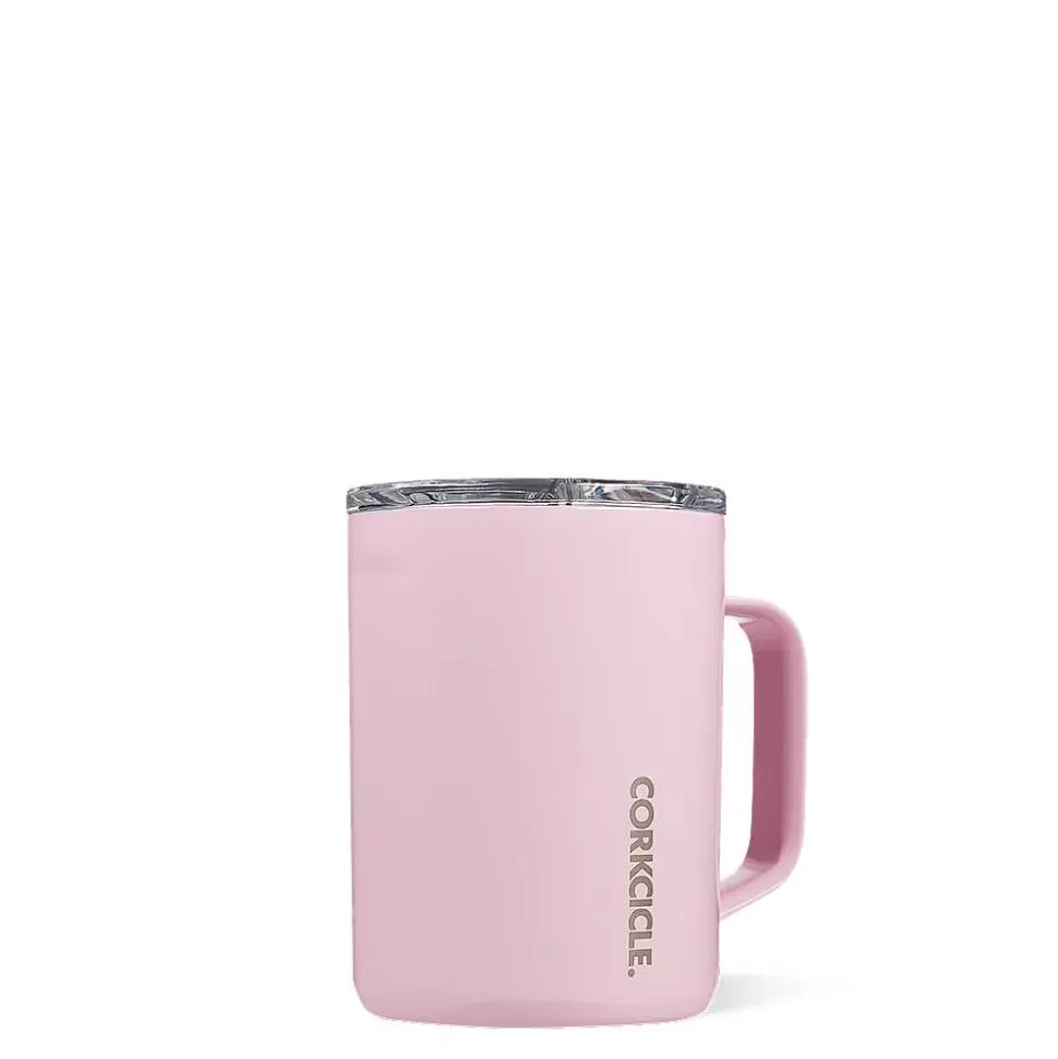 Coffee Mug-CORKCICLE Classic Coffee Mug Gloss Rose Quartz