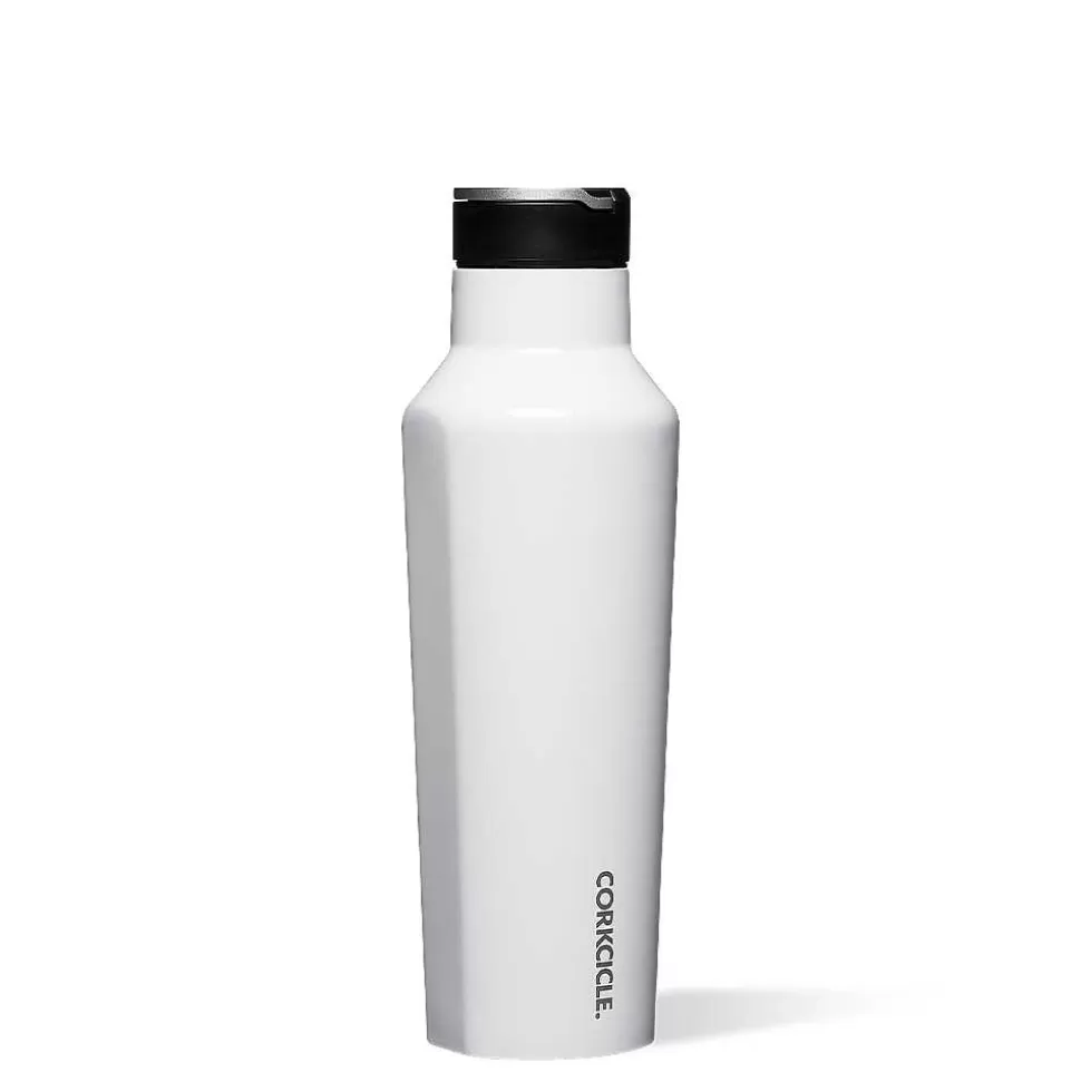 Canteen-CORKCICLE Classic Sport Canteen Gloss White