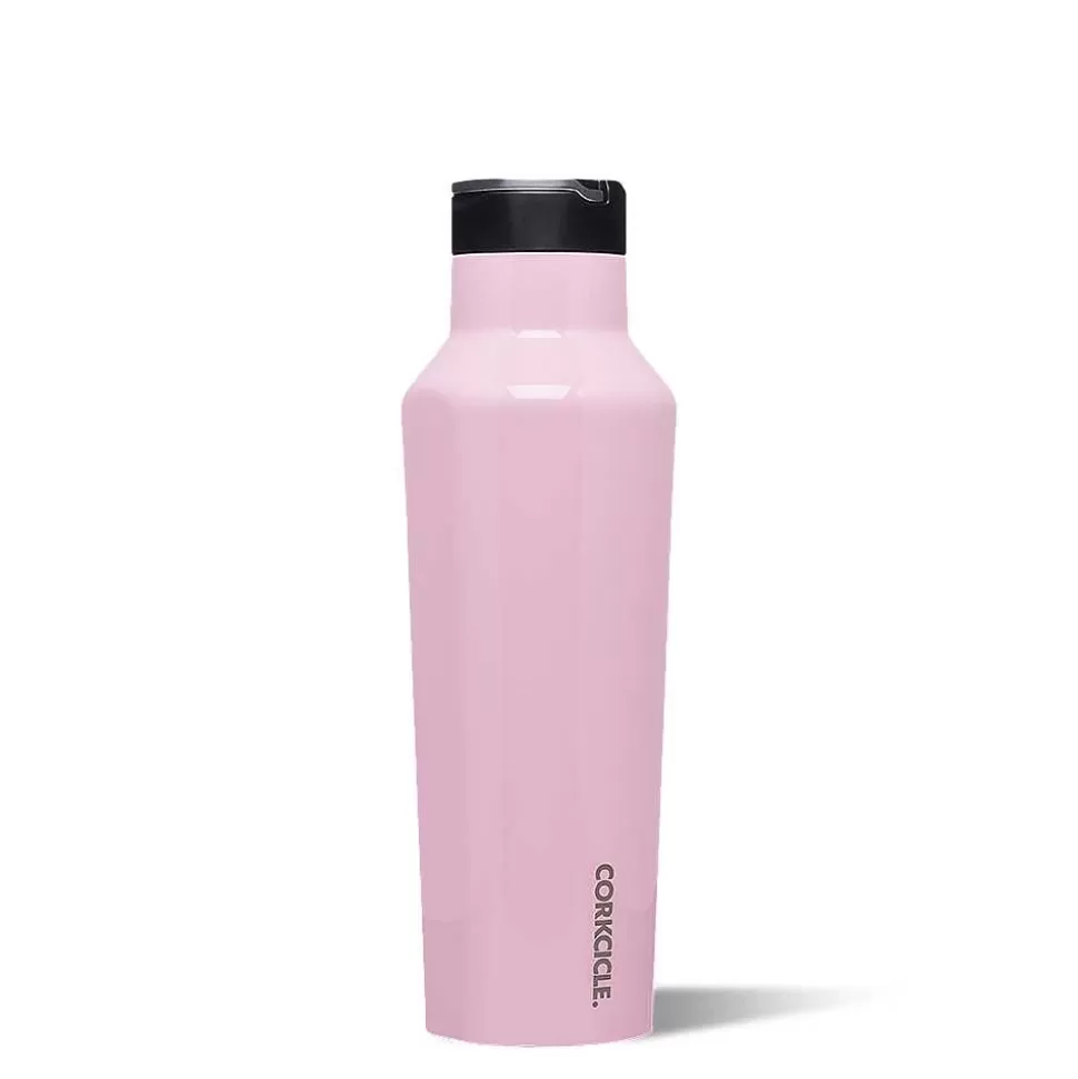 Canteen-CORKCICLE Classic Sport Canteen Gloss Rose Quartz