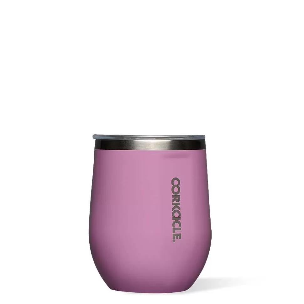 Stemless & Flute-CORKCICLE Classic Stemless Gloss Orchid