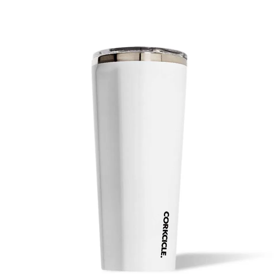 Tumbler-CORKCICLE Classic Tumbler Gloss White