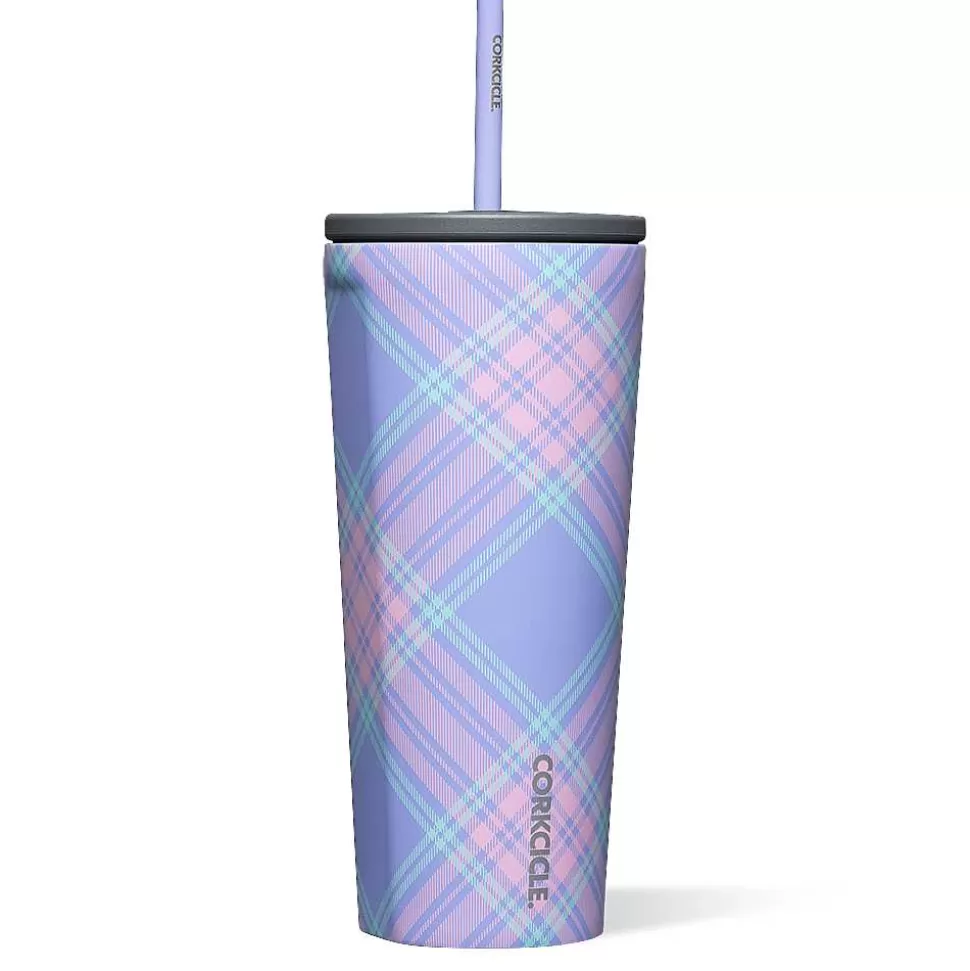 Cold Cup-CORKCICLE Cold Cup Springtime Plaid