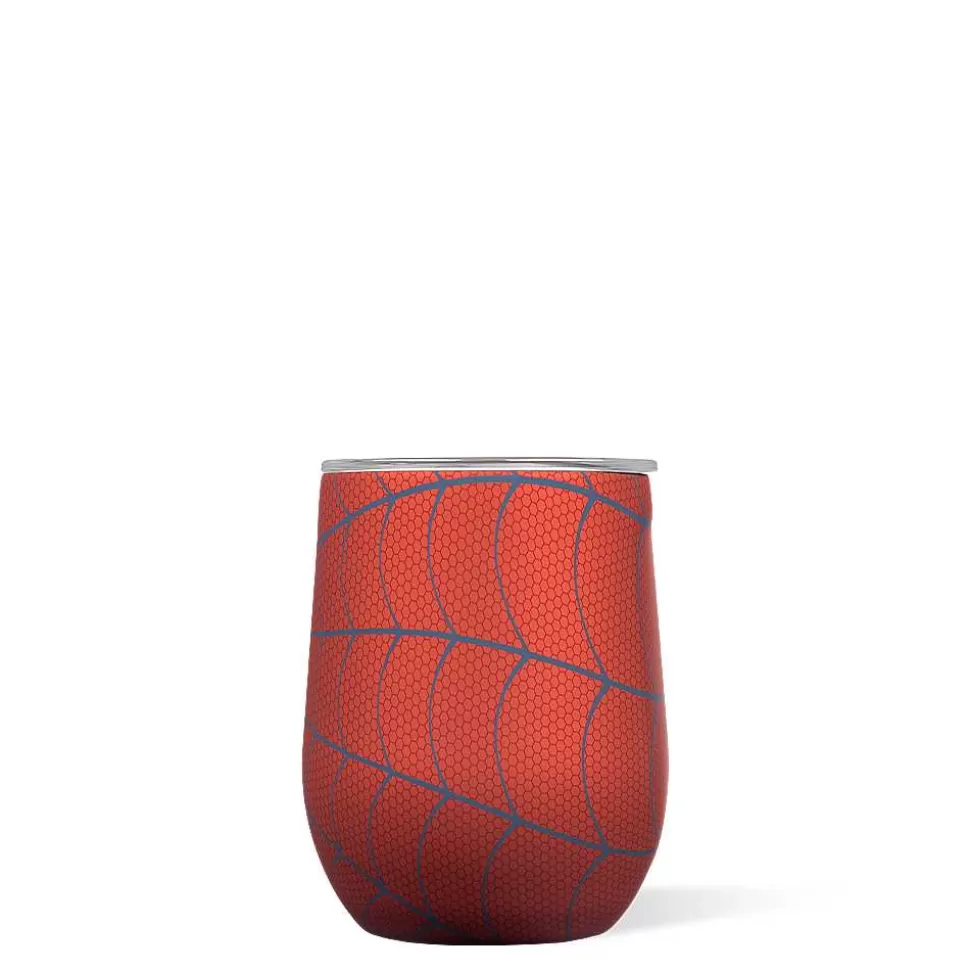 Stemless & Flute-CORKCICLE Marvel Stemless Spider-Man