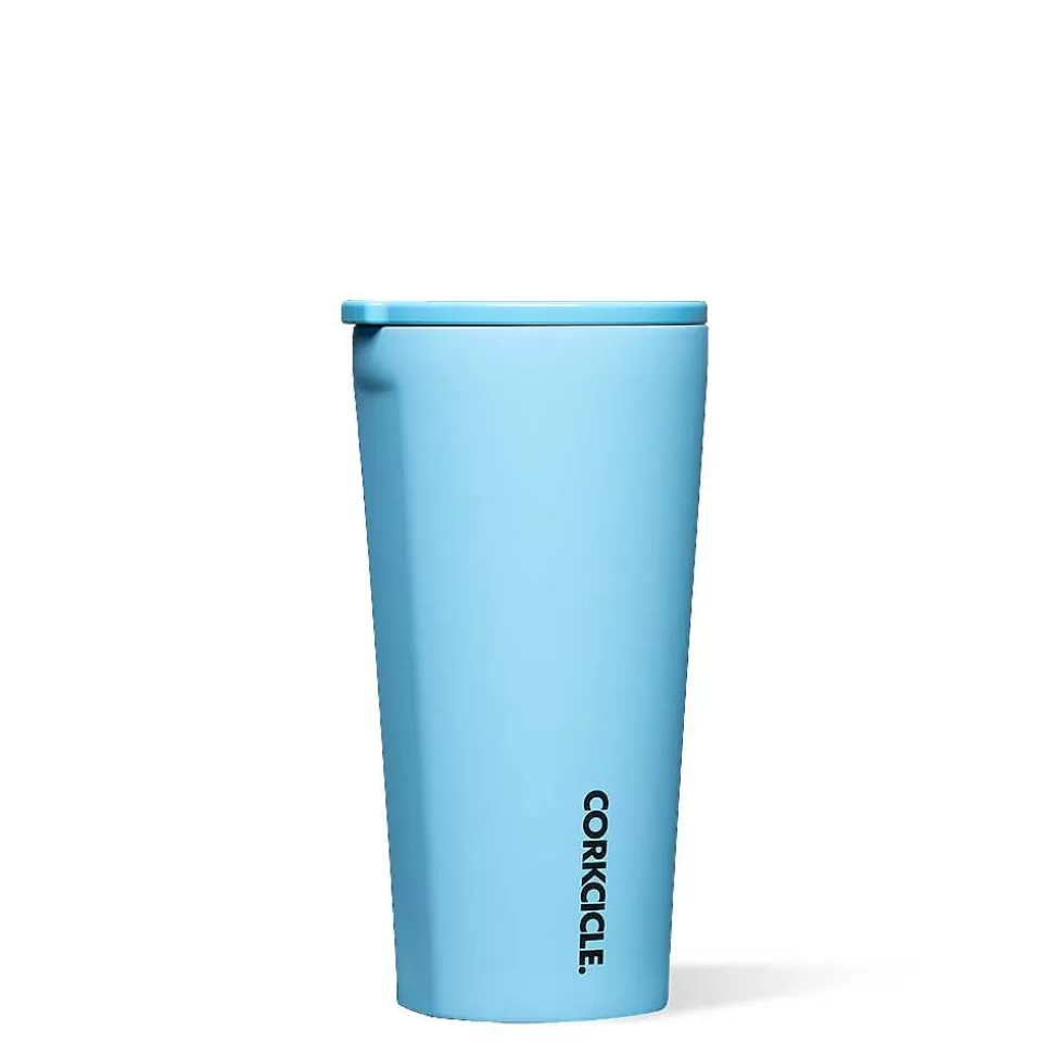 Tumbler-CORKCICLE Neon Lights Tumbler Santorini