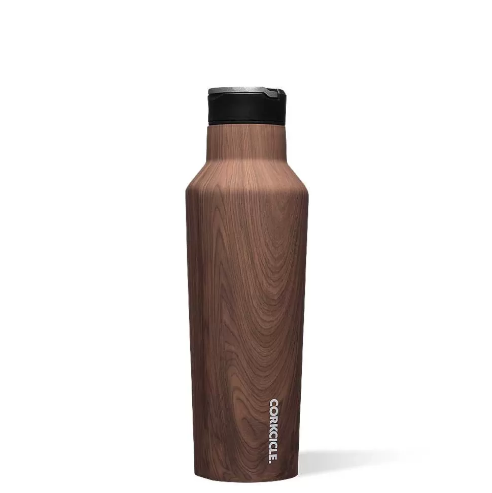 Canteen-CORKCICLE Origins Sport Canteen Walnut Wood