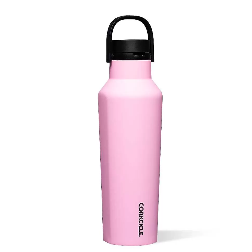 Canteen-CORKCICLE Series A Sport Canteen Sun Soaked Pink