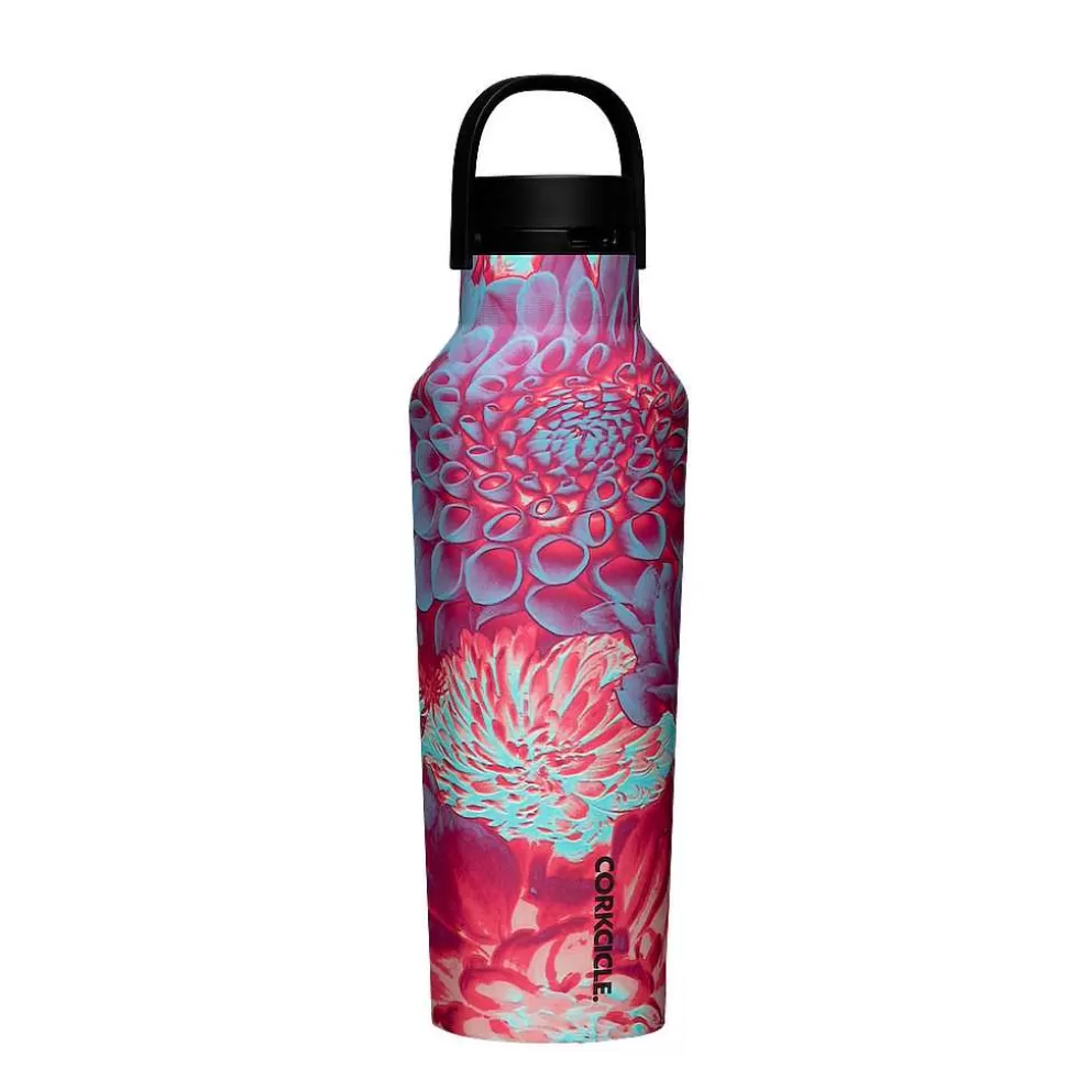 Canteen-CORKCICLE Series A Sport Canteen Dopamine Floral